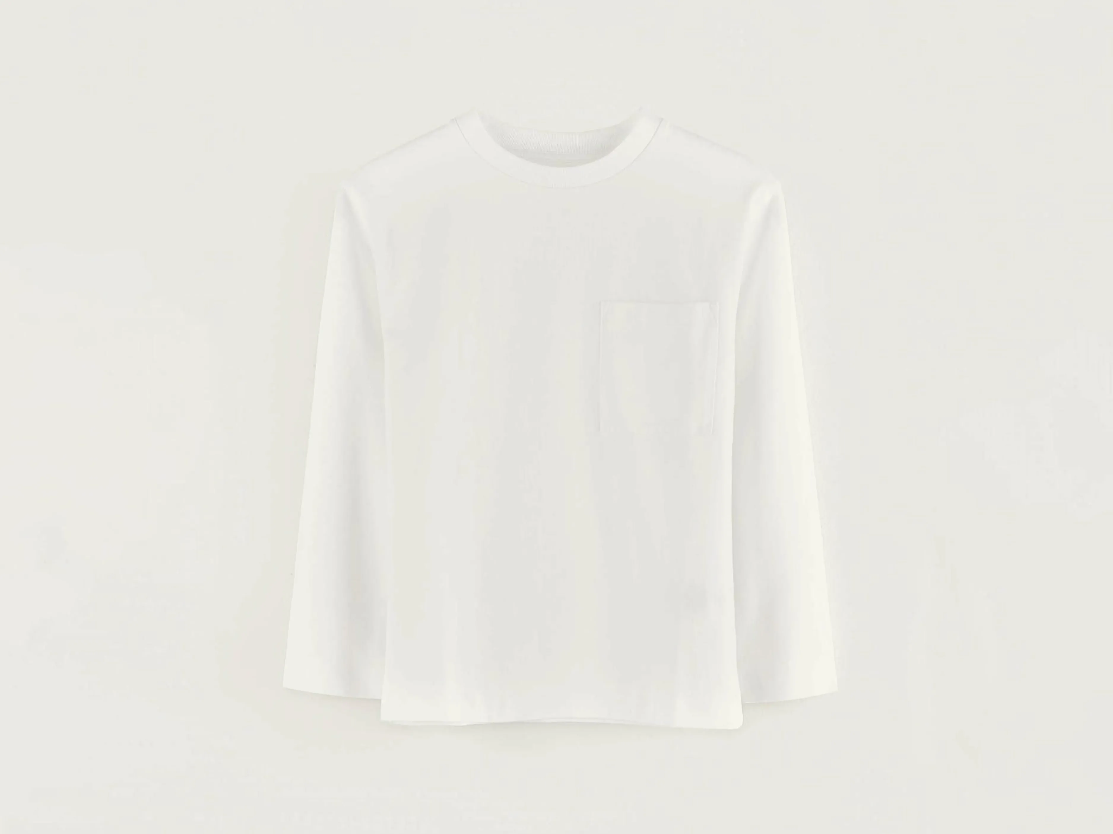 T-Shirt & Polos-Bellerose T-shirt à Manches Longues Camo White