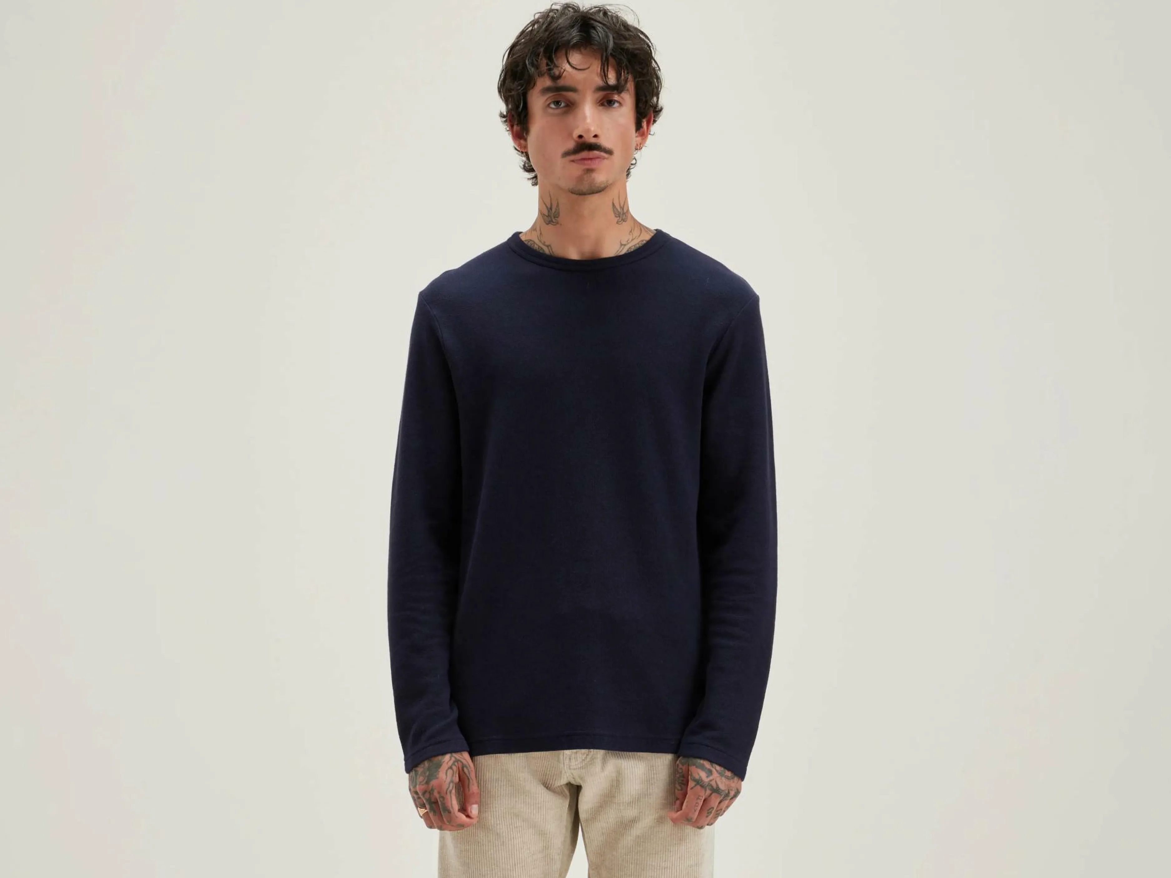 T-Shirts & Polos-Bellerose T-shirt à Manches Longues Fresh Navy
