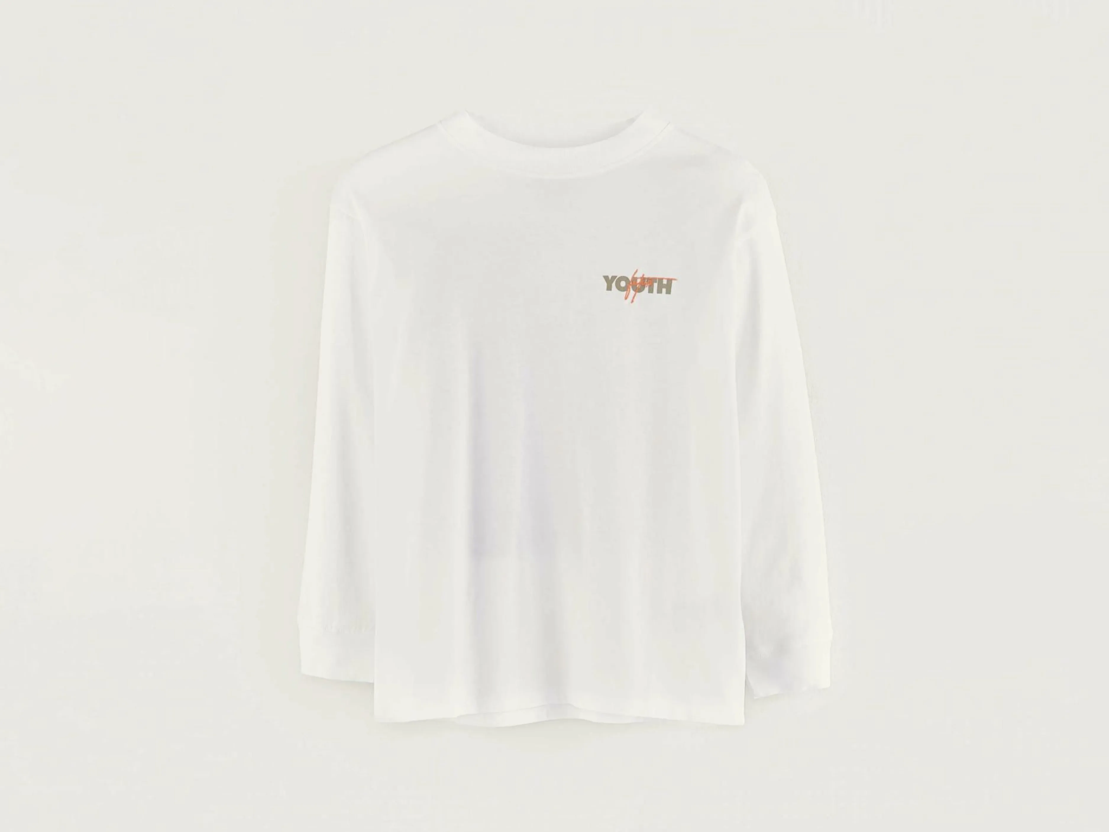 T-Shirt & Polos-Bellerose T-shirt à Manches Longues Kellos White