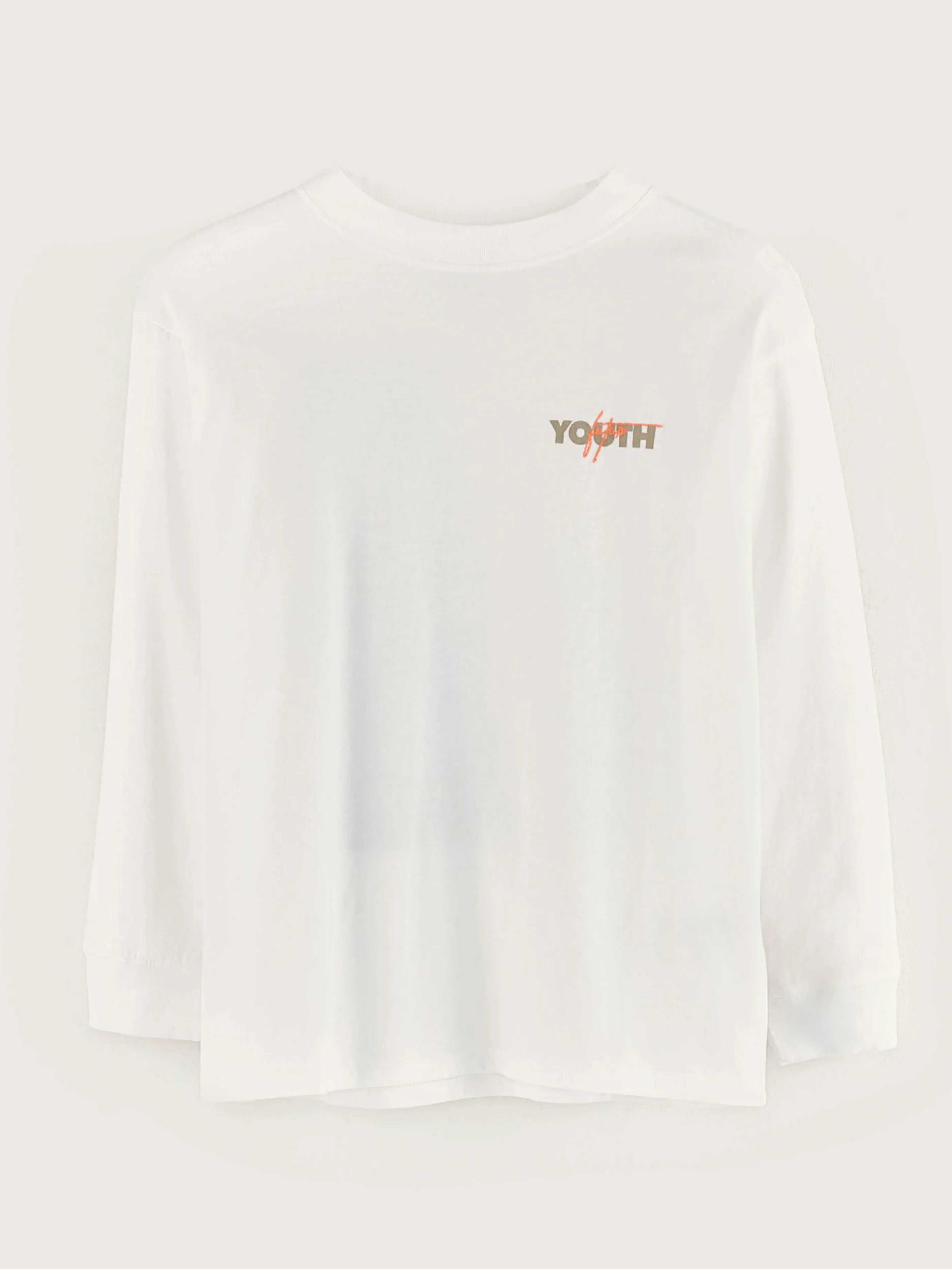 T-Shirt & Polos-Bellerose T-shirt à Manches Longues Kellos White