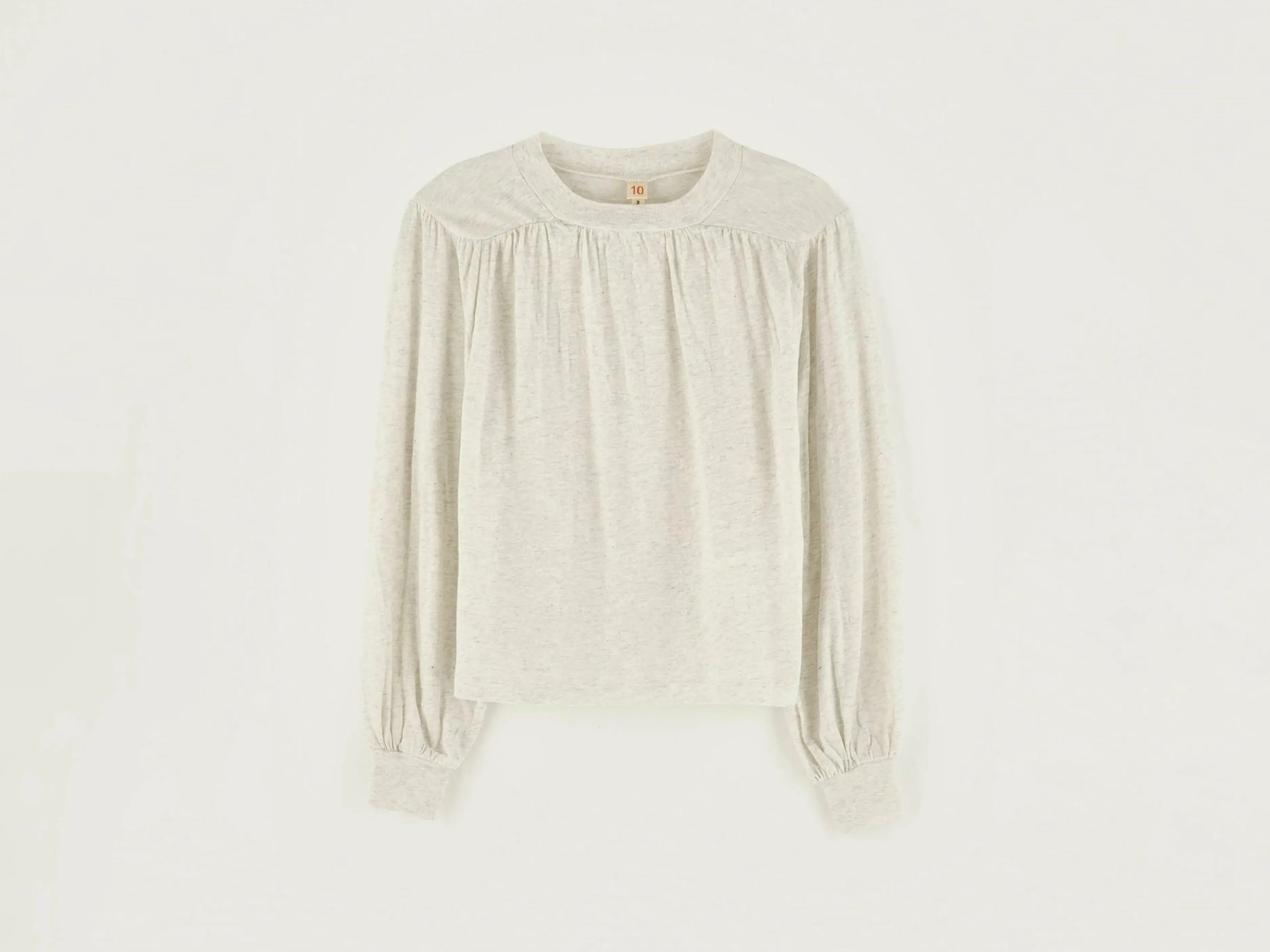 T-Shirts-Bellerose T-shirt à Manches Longues Marge Oyster