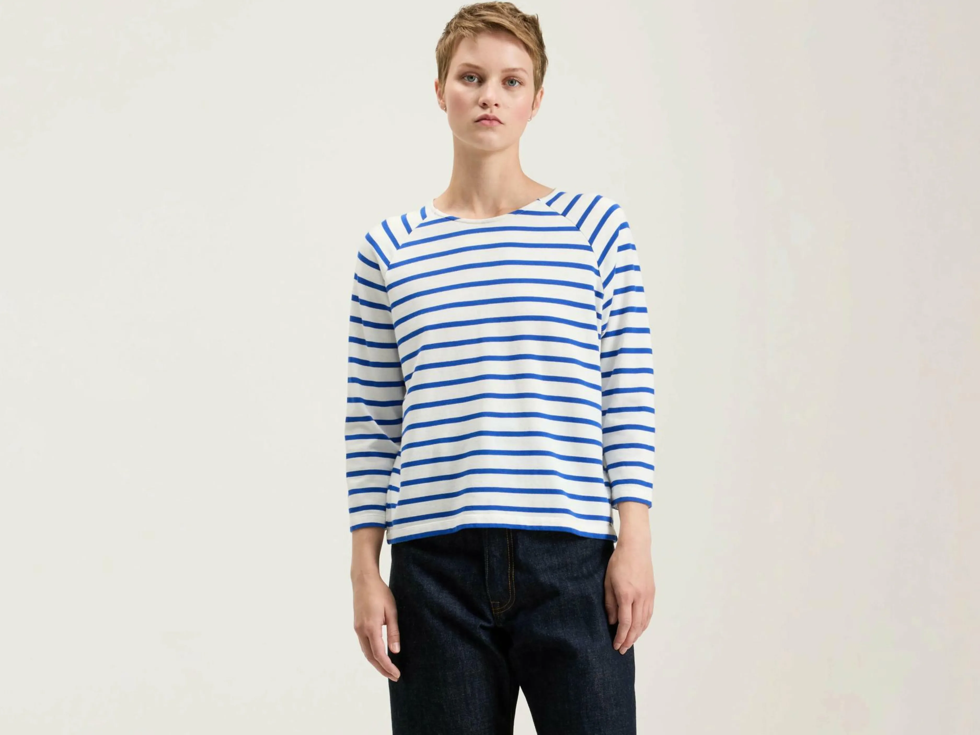 T-Shirts & Tops-Bellerose T-shirt Col Rond Maow