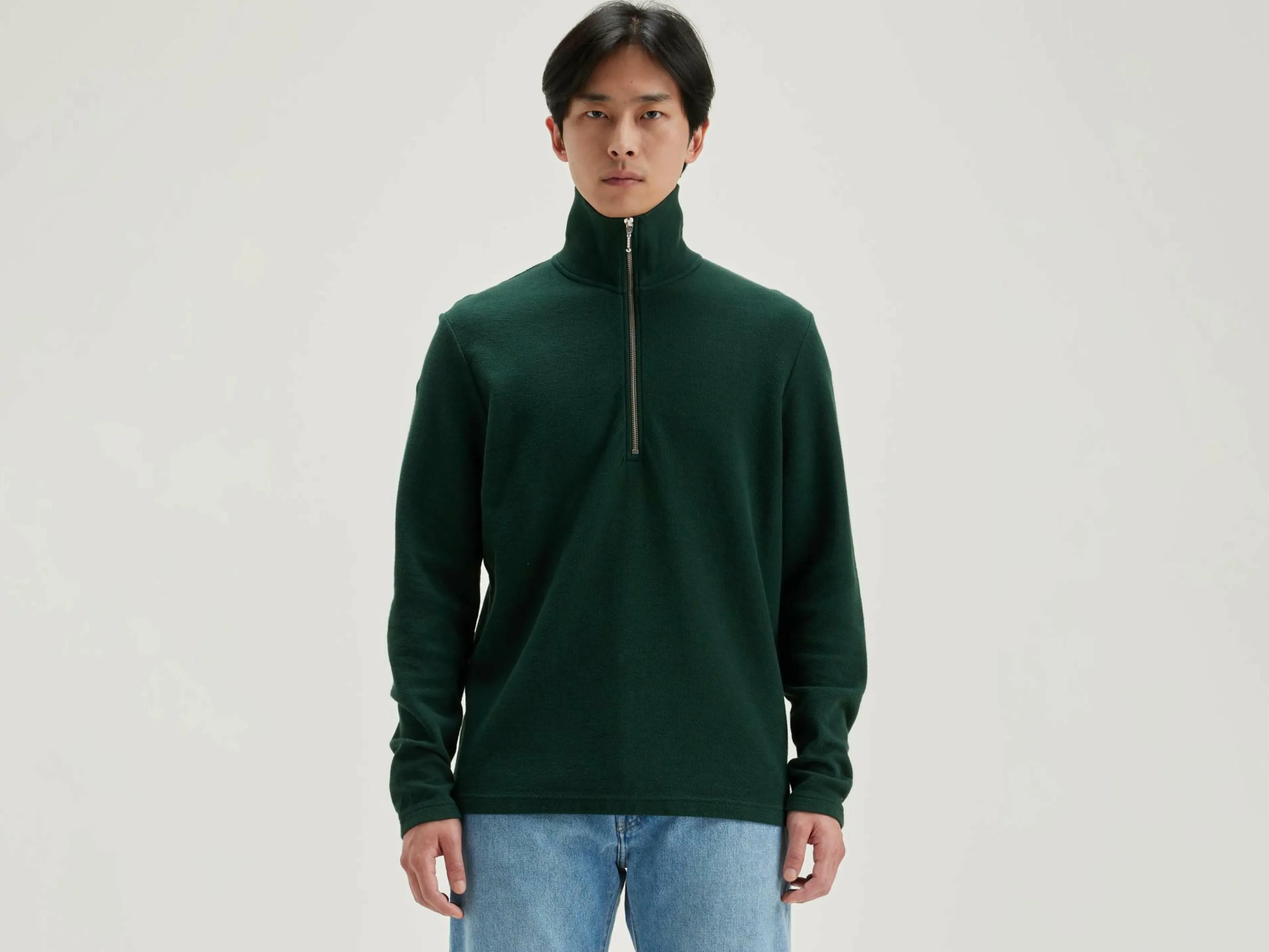 T-Shirts & Polos-Bellerose T-shirt Col Zippé Spence Scarabee