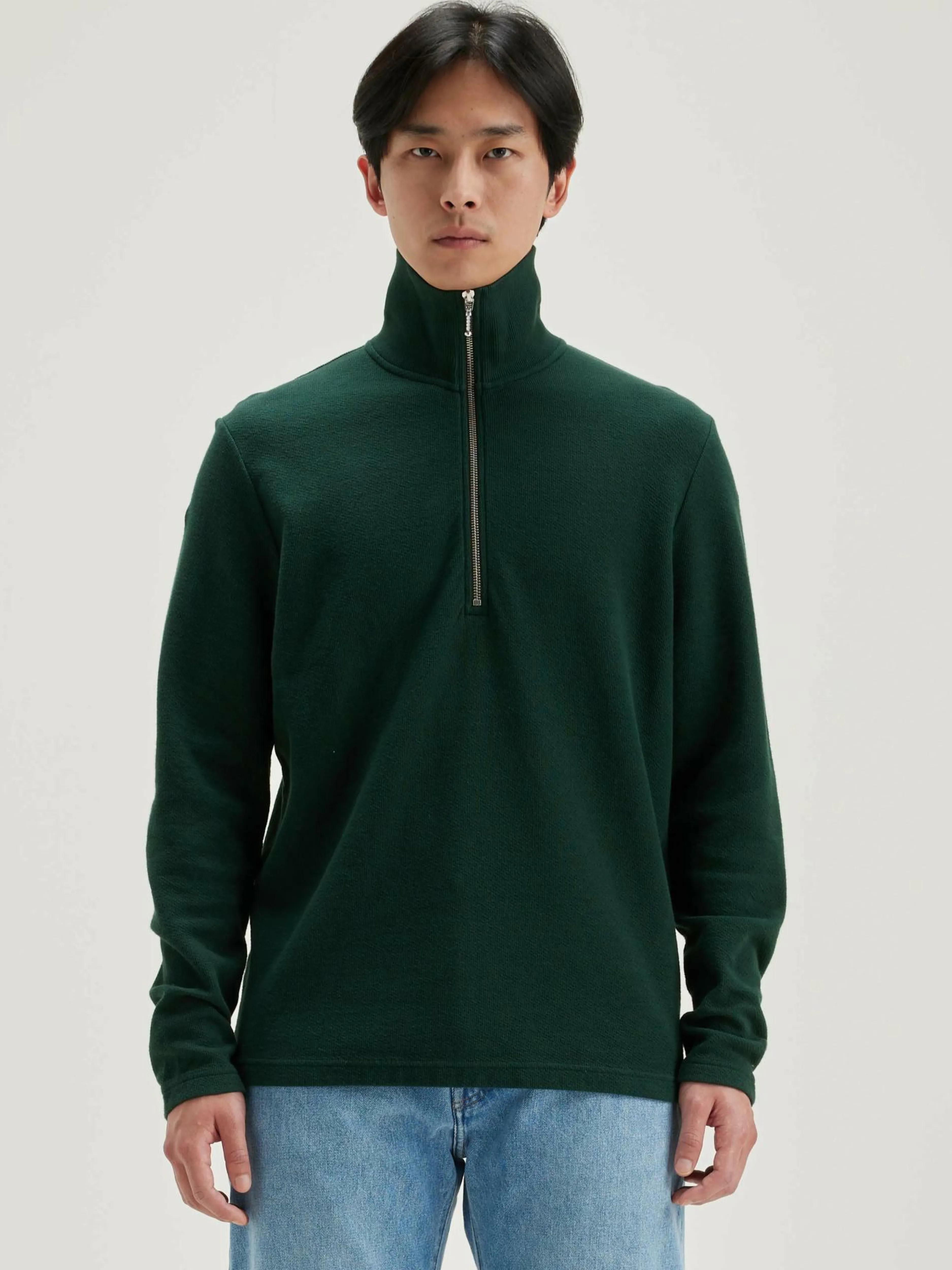 T-Shirts & Polos-Bellerose T-shirt Col Zippé Spence Scarabee