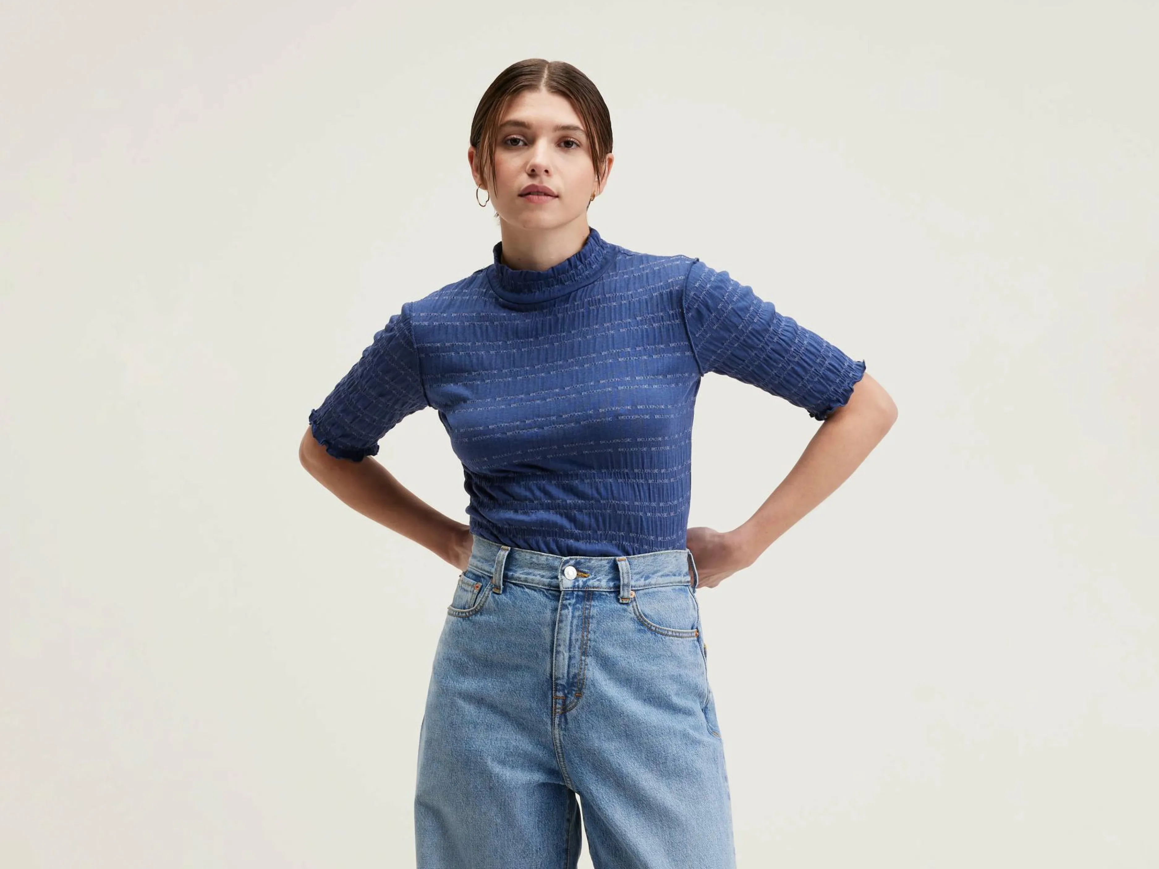 T-Shirts & Tops-Bellerose T-shirt Slim Vizsla
