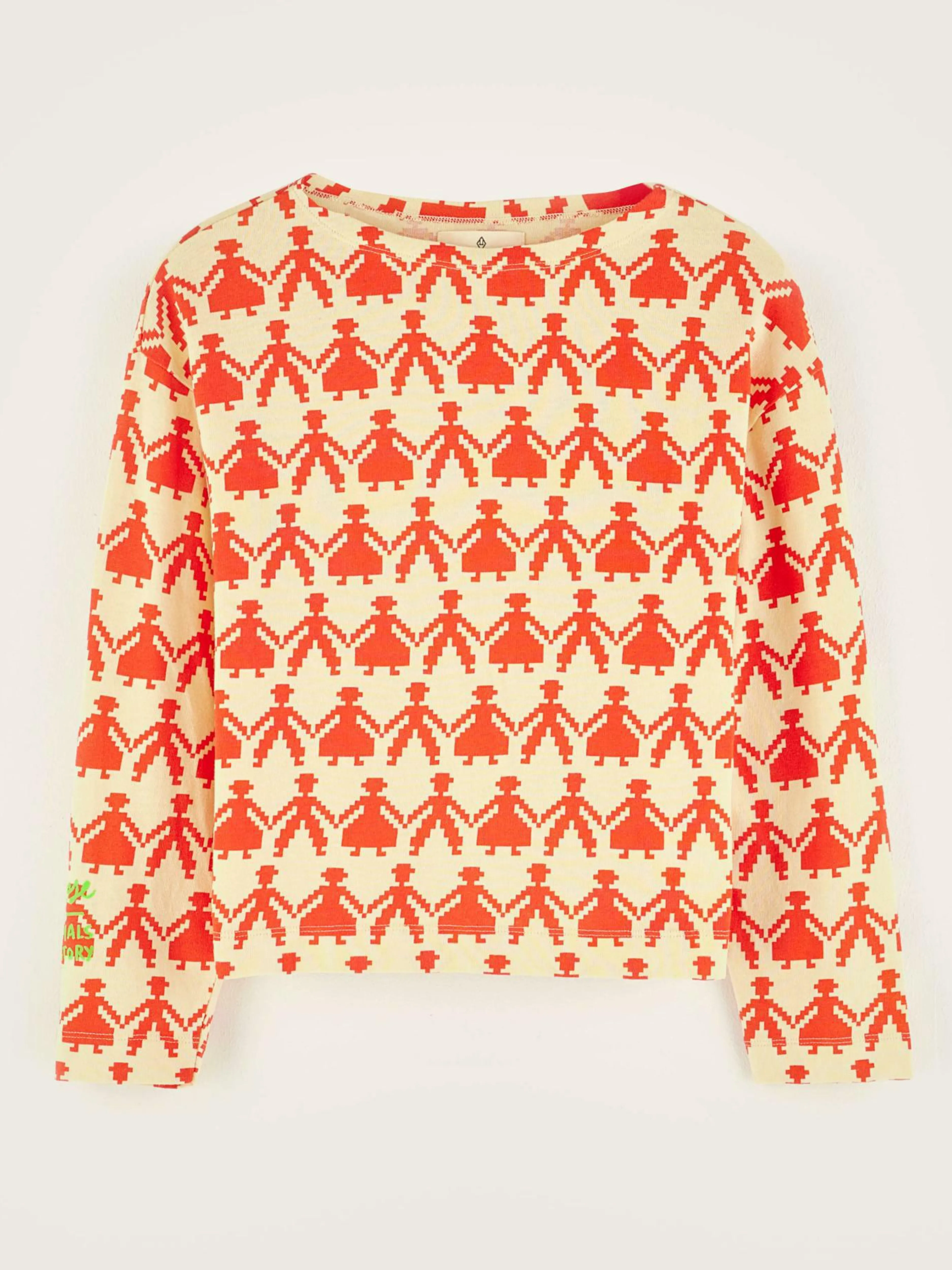 T-Shirts-Bellerose T-shirt évasé Varan