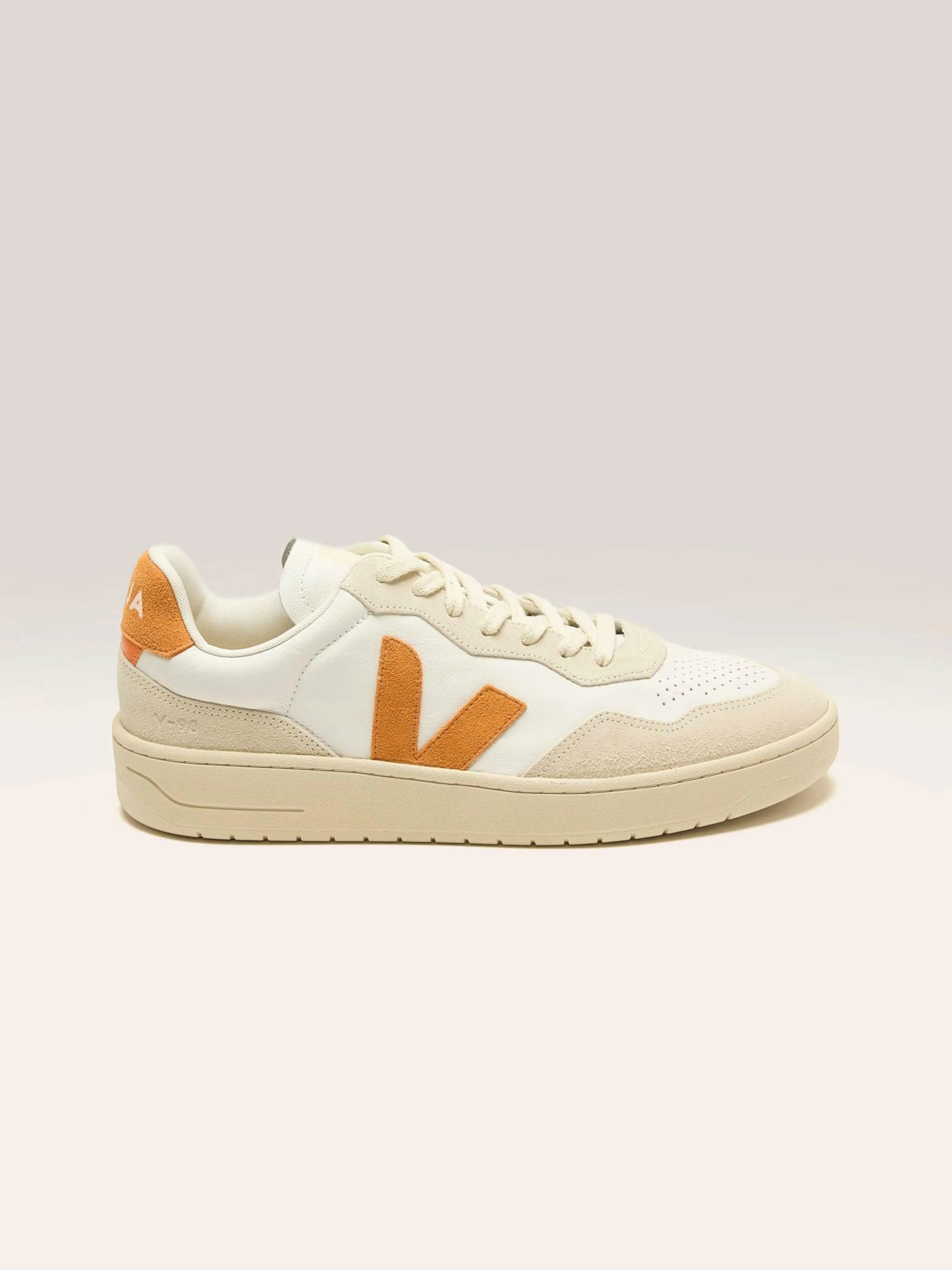 Sneakers-Veja V-90 Leather Pour Hommes