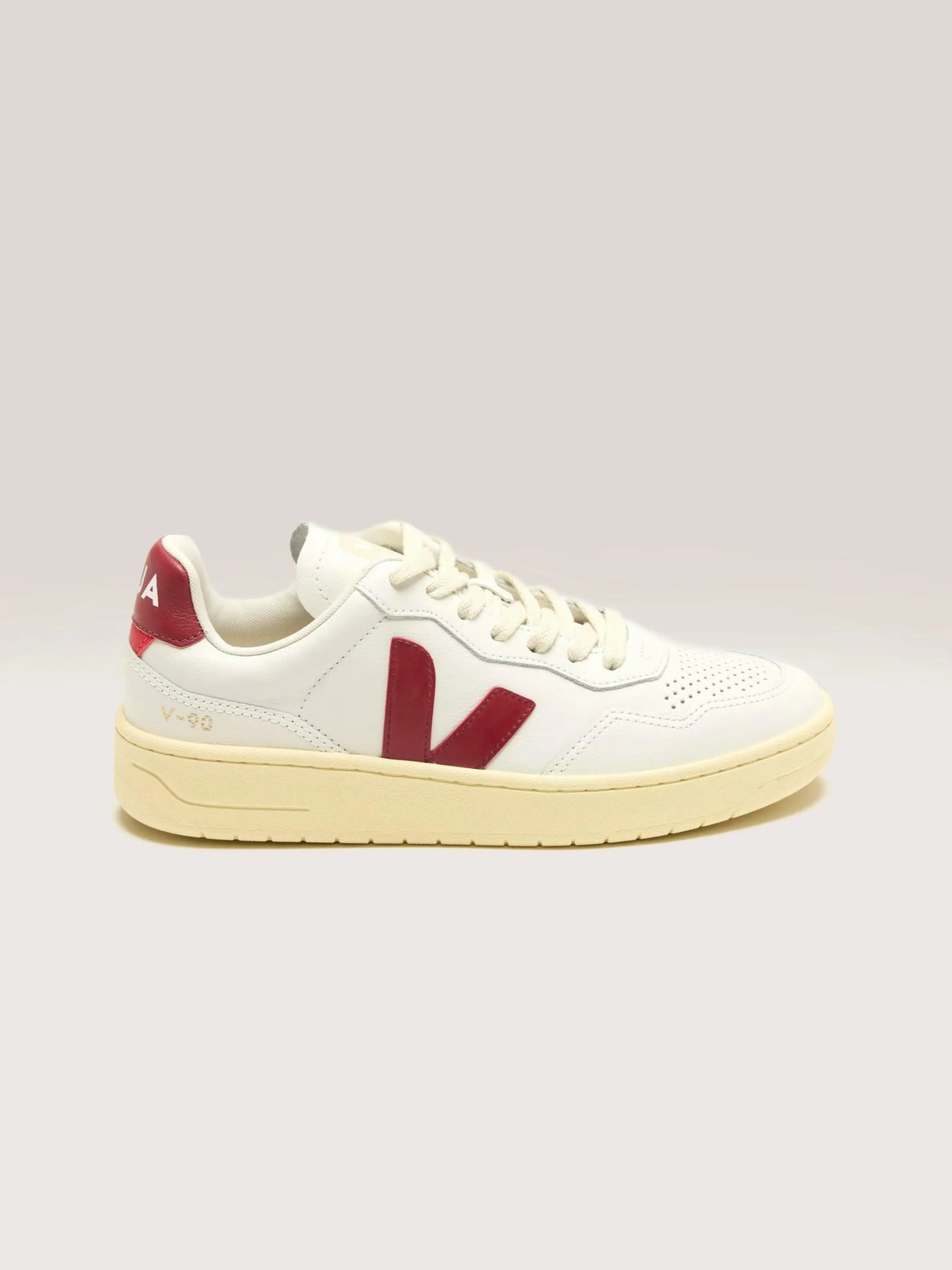 Sneakers-Veja V-90 O.T. Leather Pour Femmes