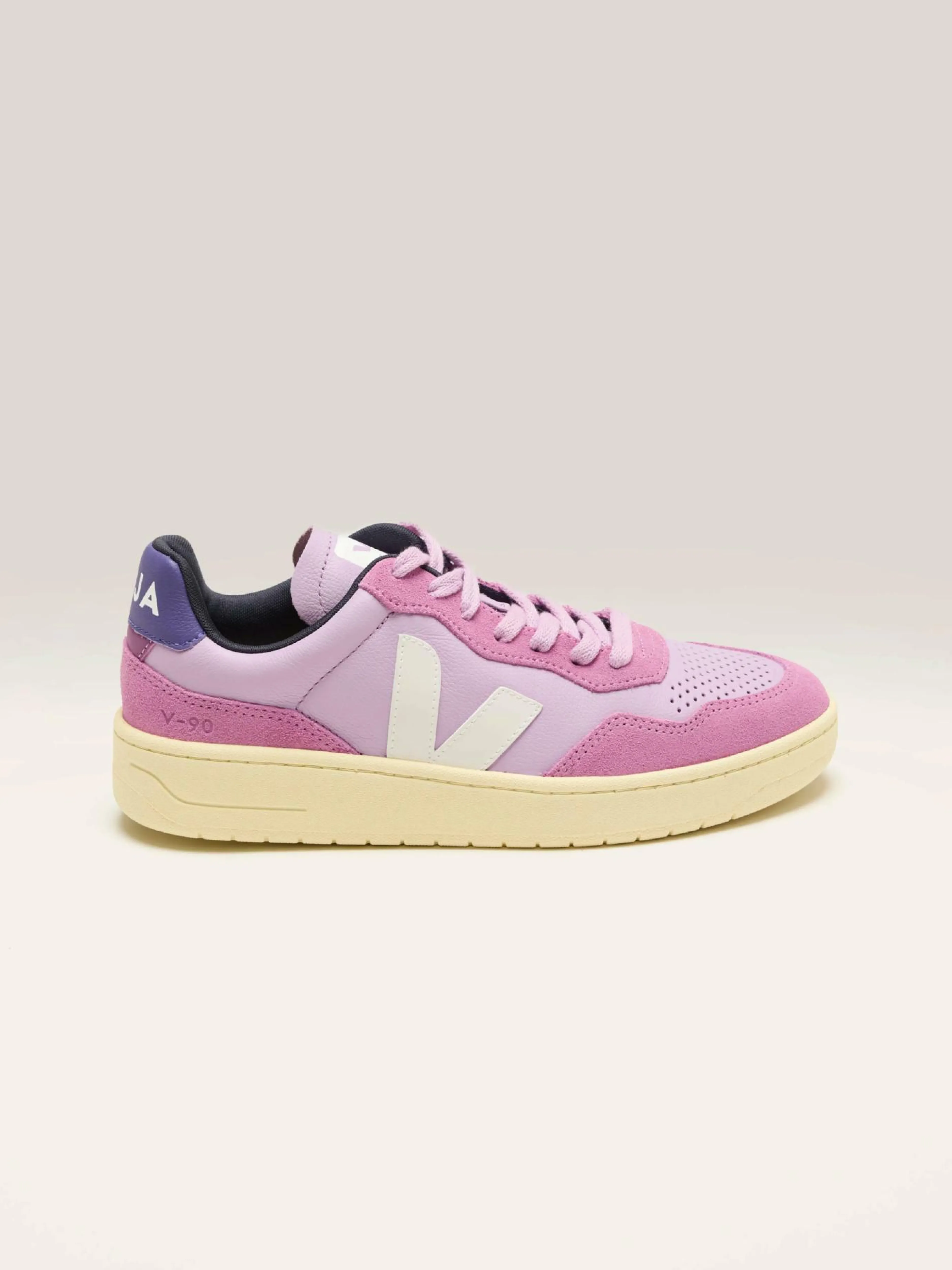 Sneakers-Veja V-90 O.T. Leather Pour Femmes