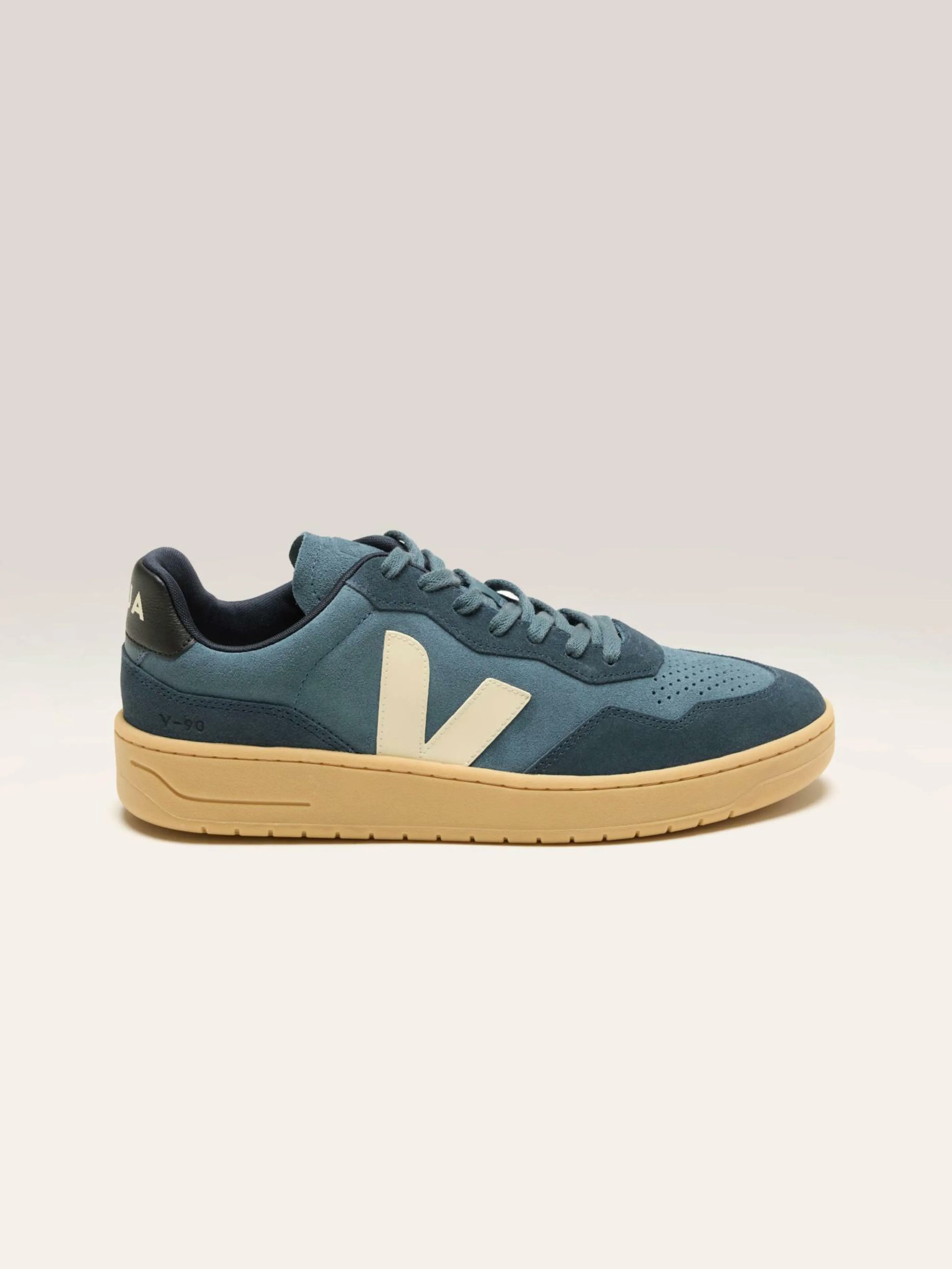 Sneakers-Veja V-90 Suede Pour Homme
