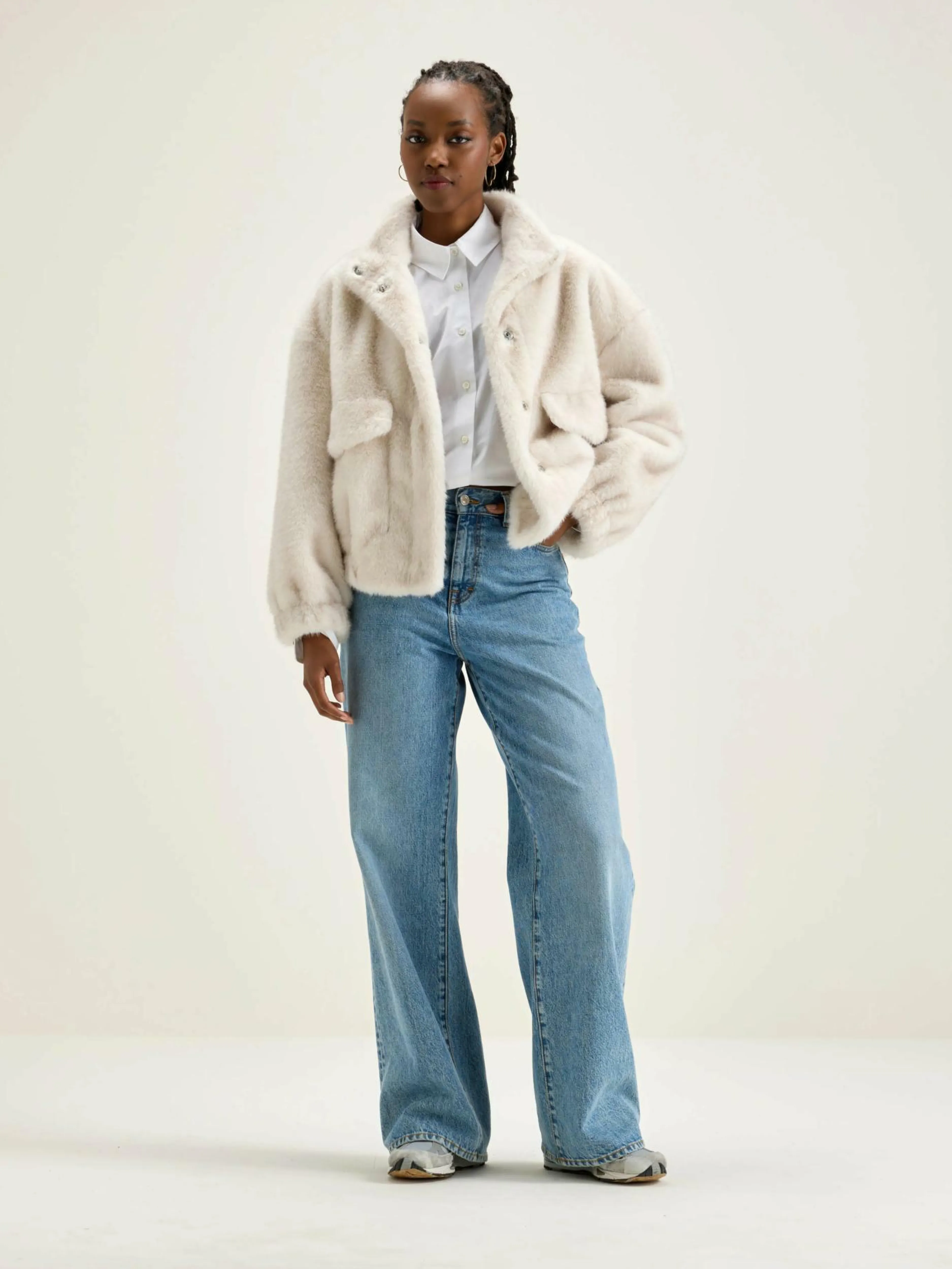 Manteaux & Vestes-Bellerose Veste Cropped Enora