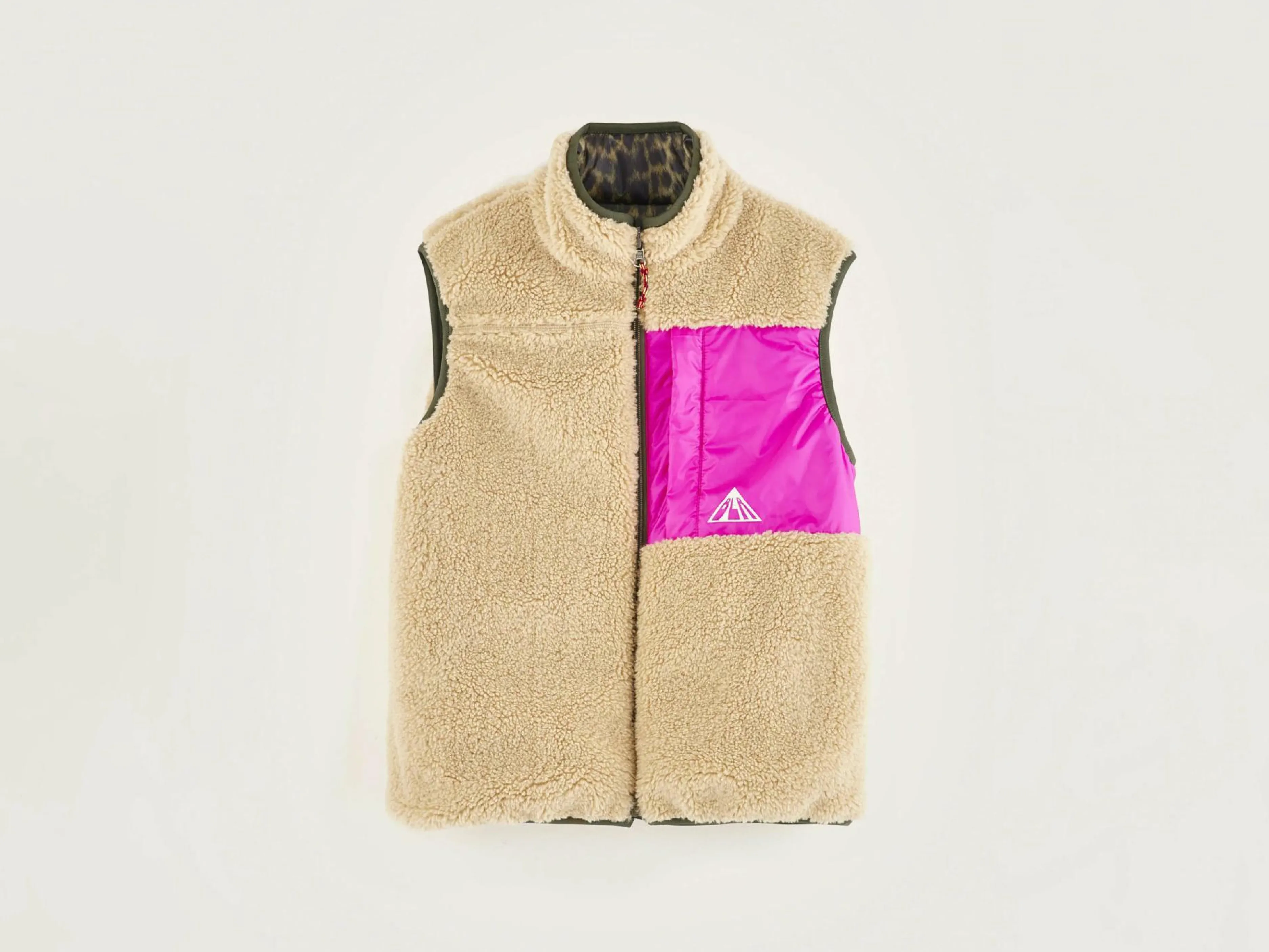 Manteaux & Vestes-Bellerose Veste Sans Manches Hans Coffee / Oatmeal