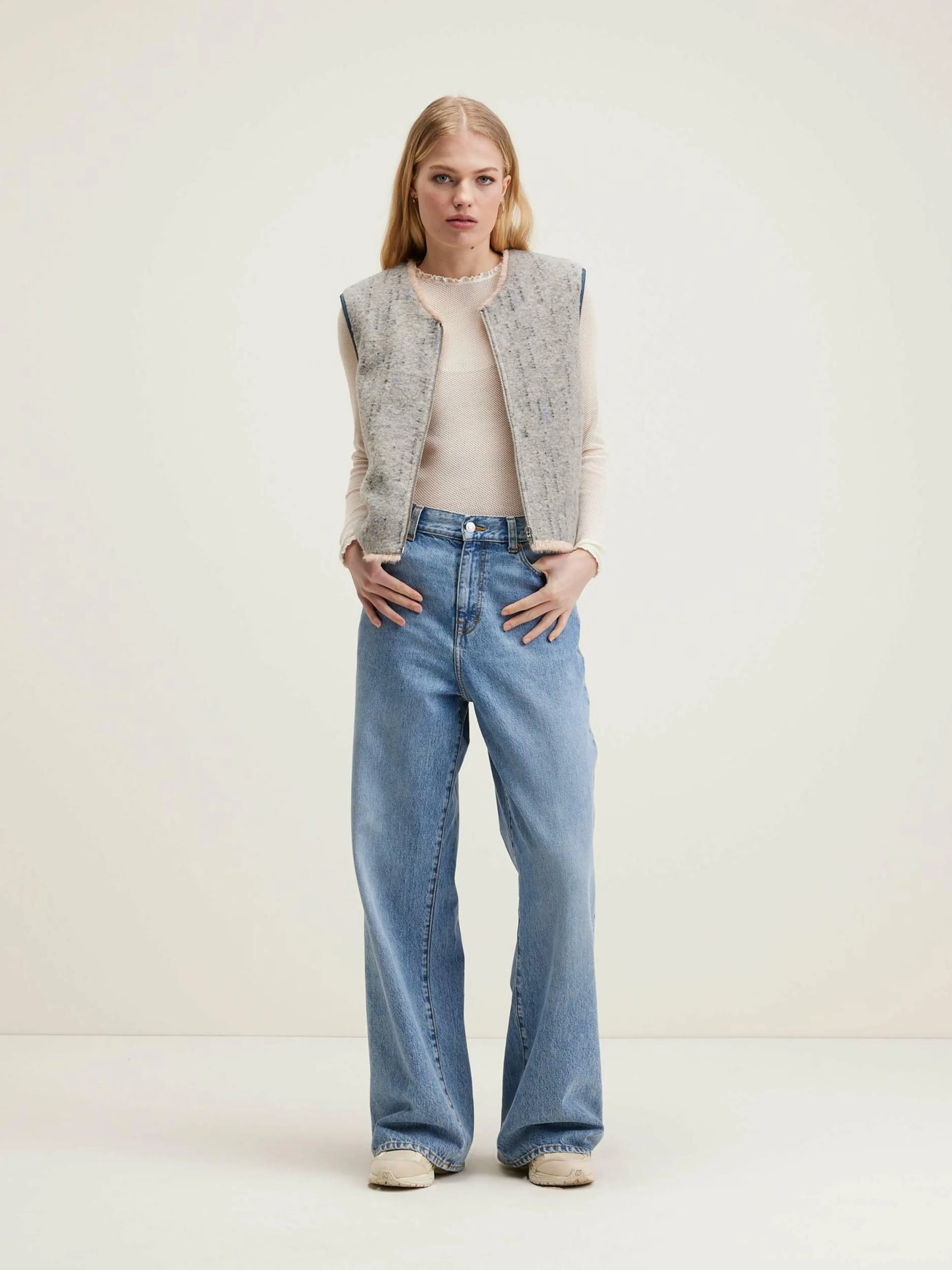 Manteaux & Vestes-Bellerose Veste Sans Manches Hess Heather grey