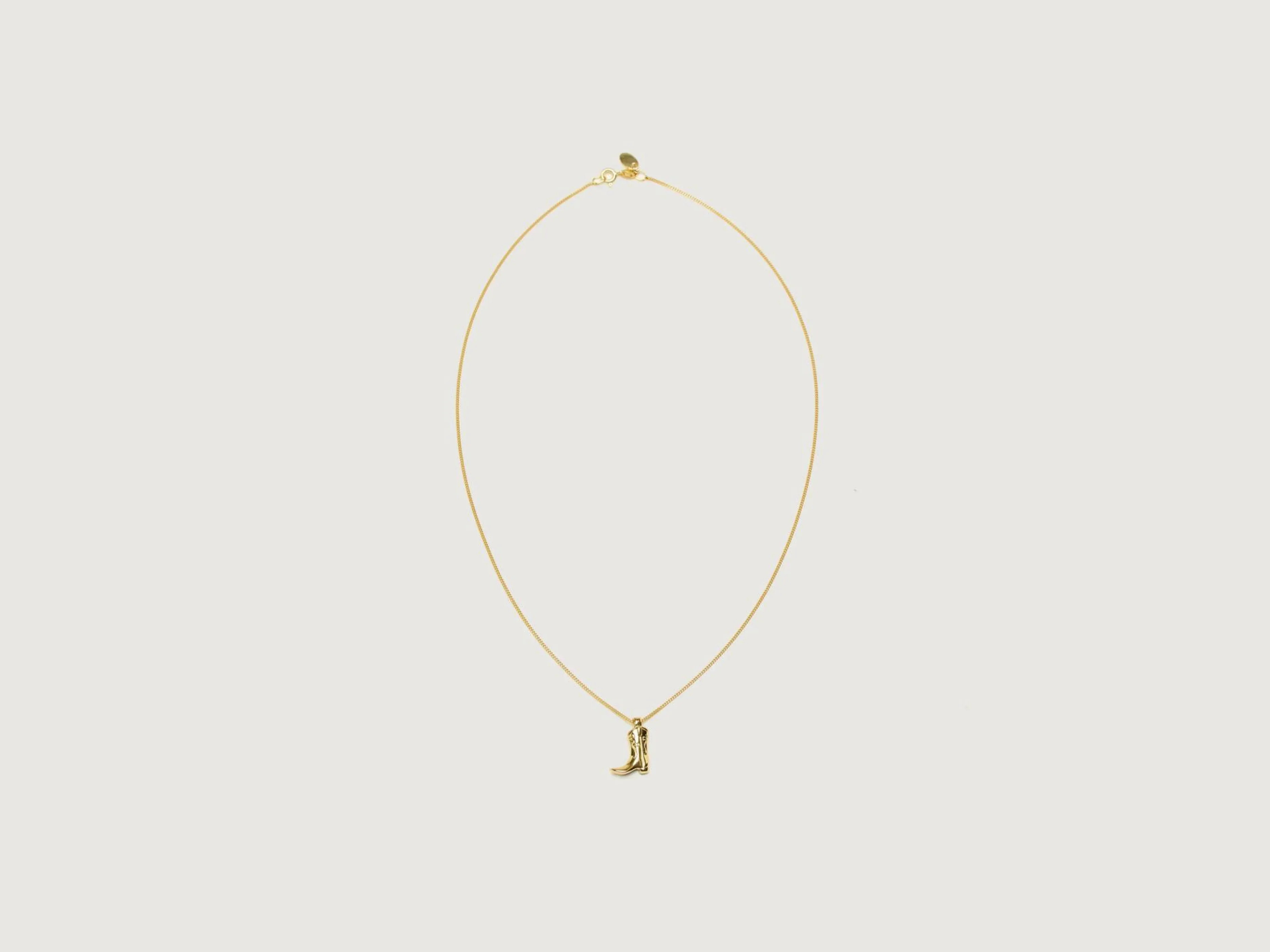 Bijoux-Wolf circus Collier Avec Charm Bottes De Cowboy