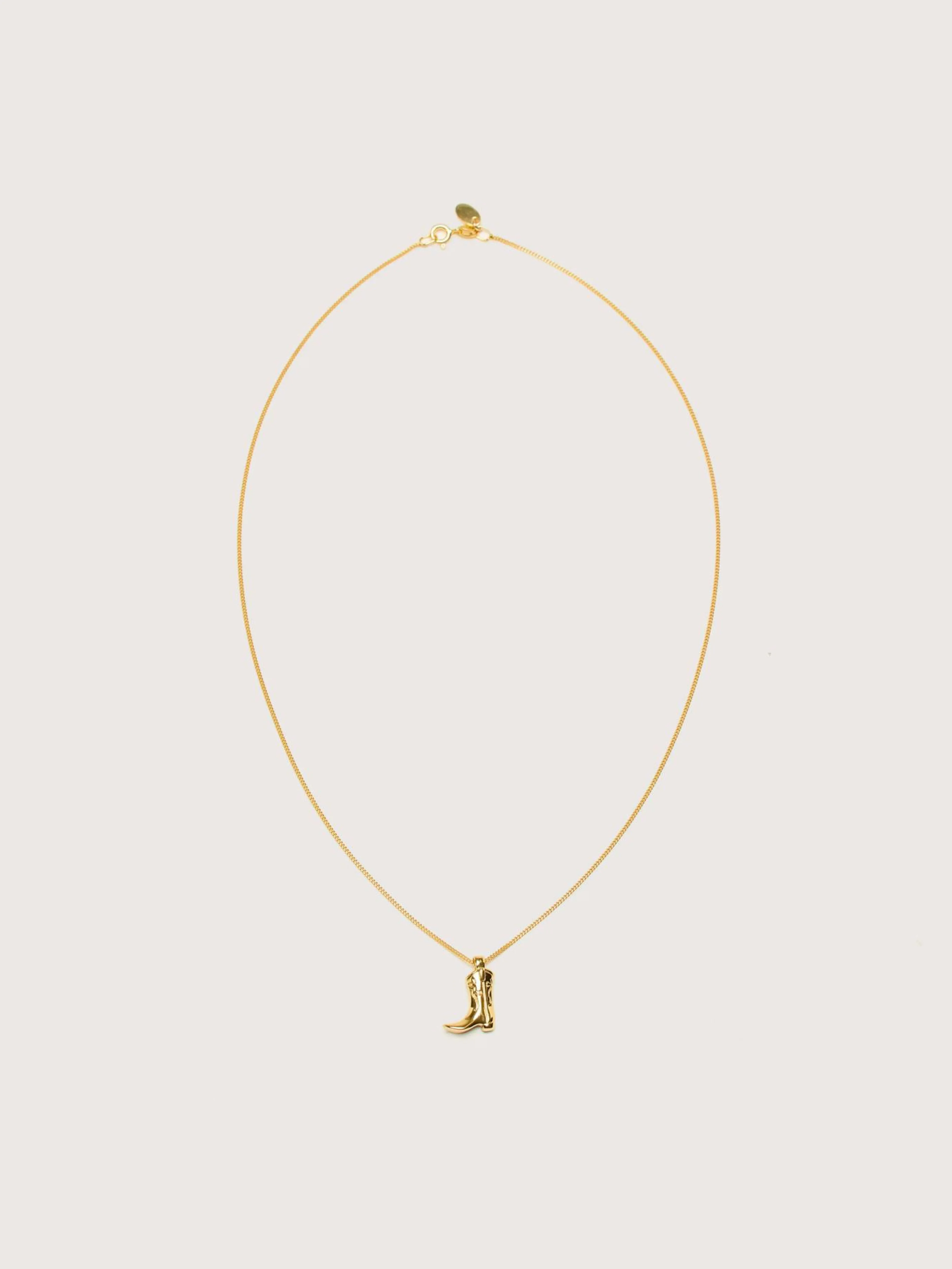 Bijoux-Wolf circus Collier Avec Charm Bottes De Cowboy
