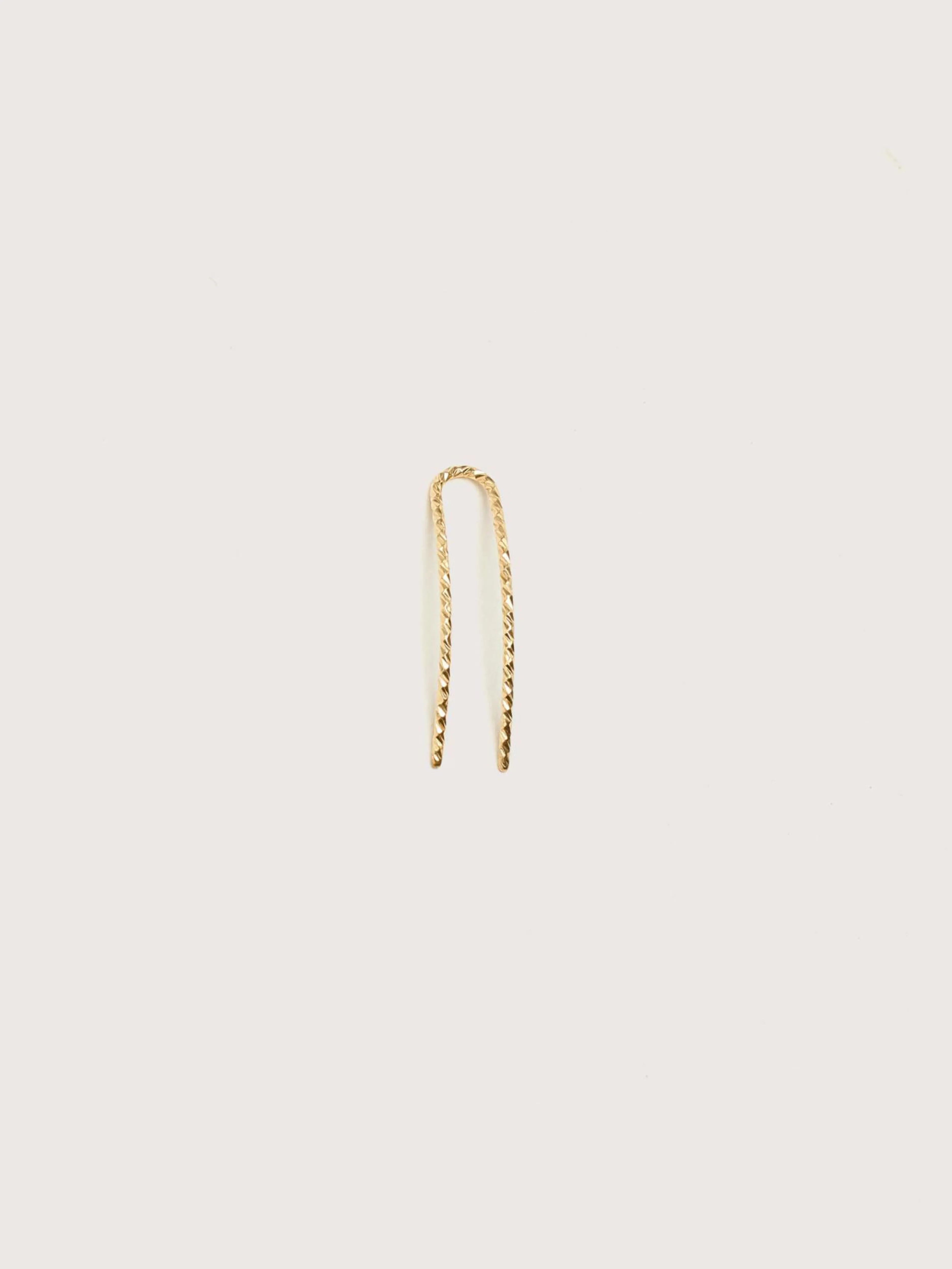 Bijoux-Yay Boucles D'Oreilles Gold Climber